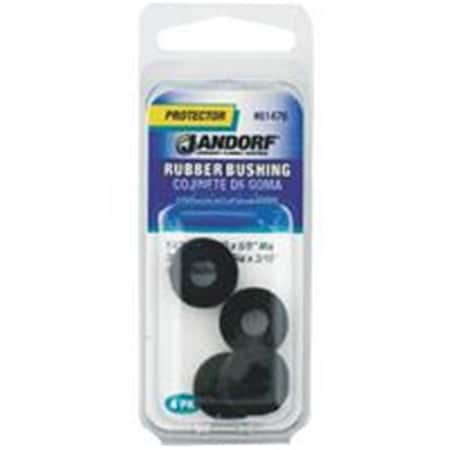 Jandorf Bushing Rubber, 1/4 in, Rubber 3395340